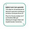 bigfoot music lyrics generator