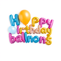 Birthday balloons