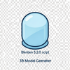 blender 5.2.0 script  3d model generator icon