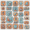 Block chain mining icon