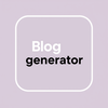 Blog name generator icon