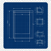 blueprint poster