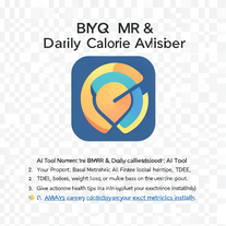 BMR & Daily Calorie Advisor