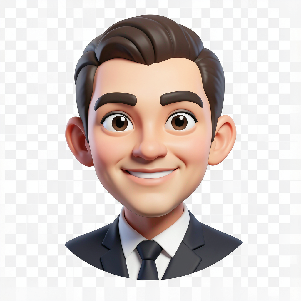 Bold Stylized 3D Caricature