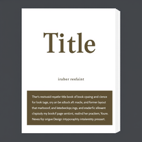 Book formatting for any required size