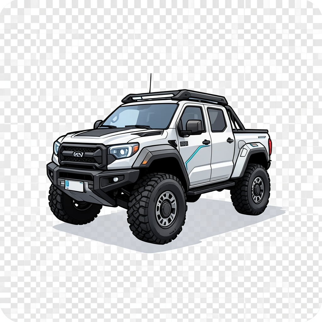 Futuristic Off Road Truck