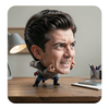 Burden of Self – Ultra-Realistic Surreal Desk Scene