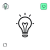 Business idea icon