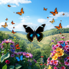 butterfly gen landscape icon