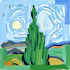 by van gogh icon