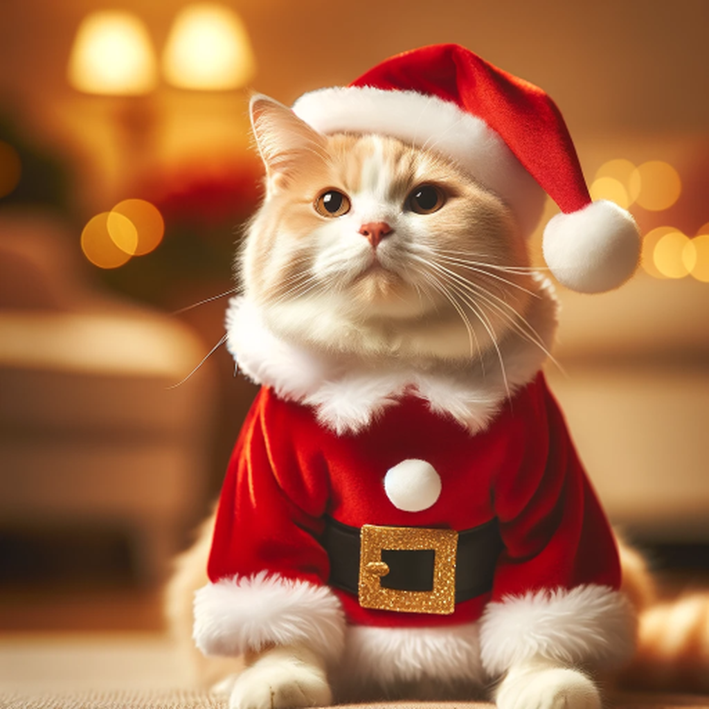 Cat Christmas Card Creator icon