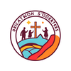 catholic students graphic pilgrim logo icon
