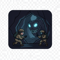 Cave Monster Encounter