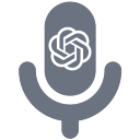 ChatGPT Microphone icon