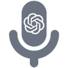 ChatGPT Microphone icon