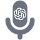 ChatGPT Microphone icon