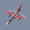 china military plane model toy icon
