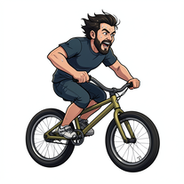 Cinematic BMX Escape at Sunset