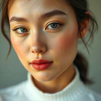 Cinematic Close-Up Portrait