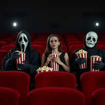 Cinematic Night at the Haunted Theater