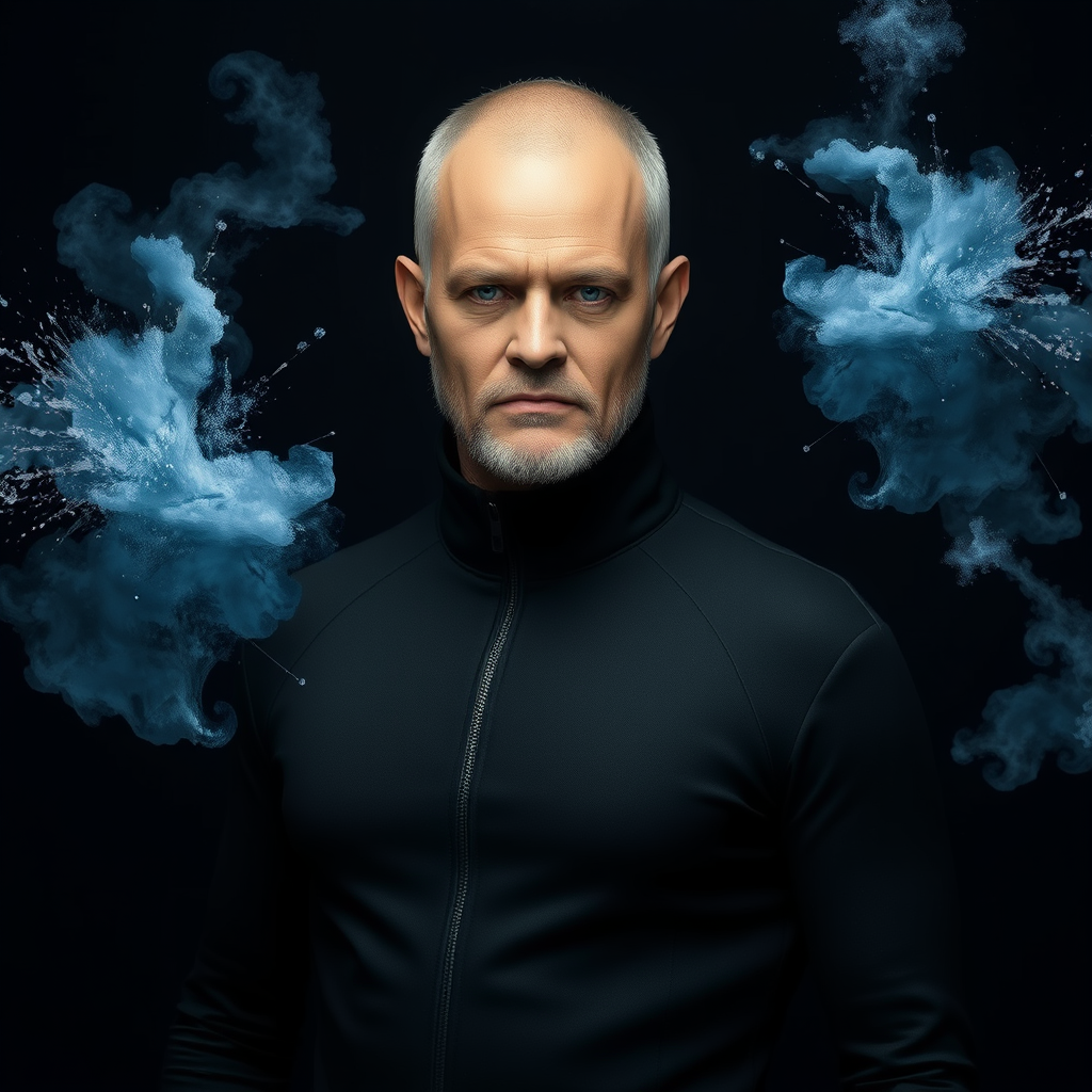 Cinematic Power Portrait – Ice & Steel