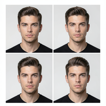 Classic Wolf Cut — Studio Identity Grid