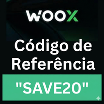código de indicação 2026 WooX "SAVE20" para obter 20% de nas taxas de negociação.