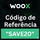 código de indicação 2026 WooX "SAVE20" para obter 20% de nas taxas de negociação. icon