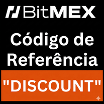 Código de Referência 2026 Bitmex "DISCOUNT" Obtenha 20% de Desconto nas Taxas de Negociação