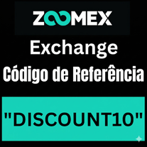Código de Referência  Zoomex Exchange 2026 "DISCOUNT10" Obtenha 20% de Desconto nas Taxas de Negociação