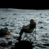 Coffee Break on the Silent Moon