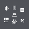 College paper writer icon