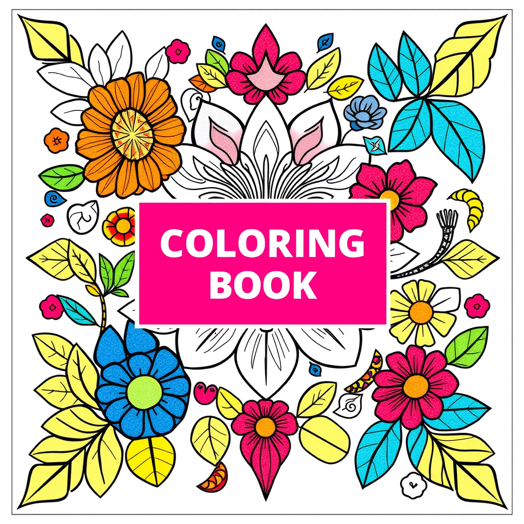 coloring book cover