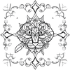 Coloring book generator for kdp icon