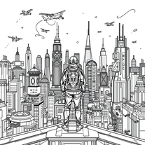 Colouring Books Page Create