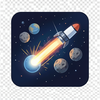 Comet &amp; Asteroid Collision Maker icon