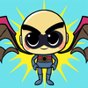 Comic cartoon character icon