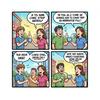 comic strip generator pulp icon