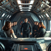 Commanding Presence Aboard the Galactic Starship