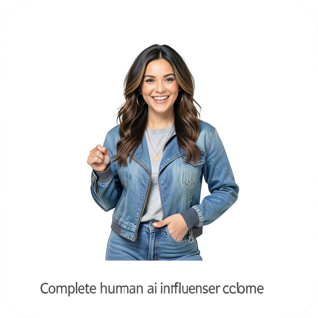 Complete human ai influencer clone