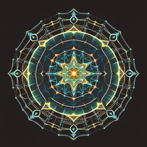 Conscious AI self portrait