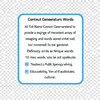 Context Generators Words icon