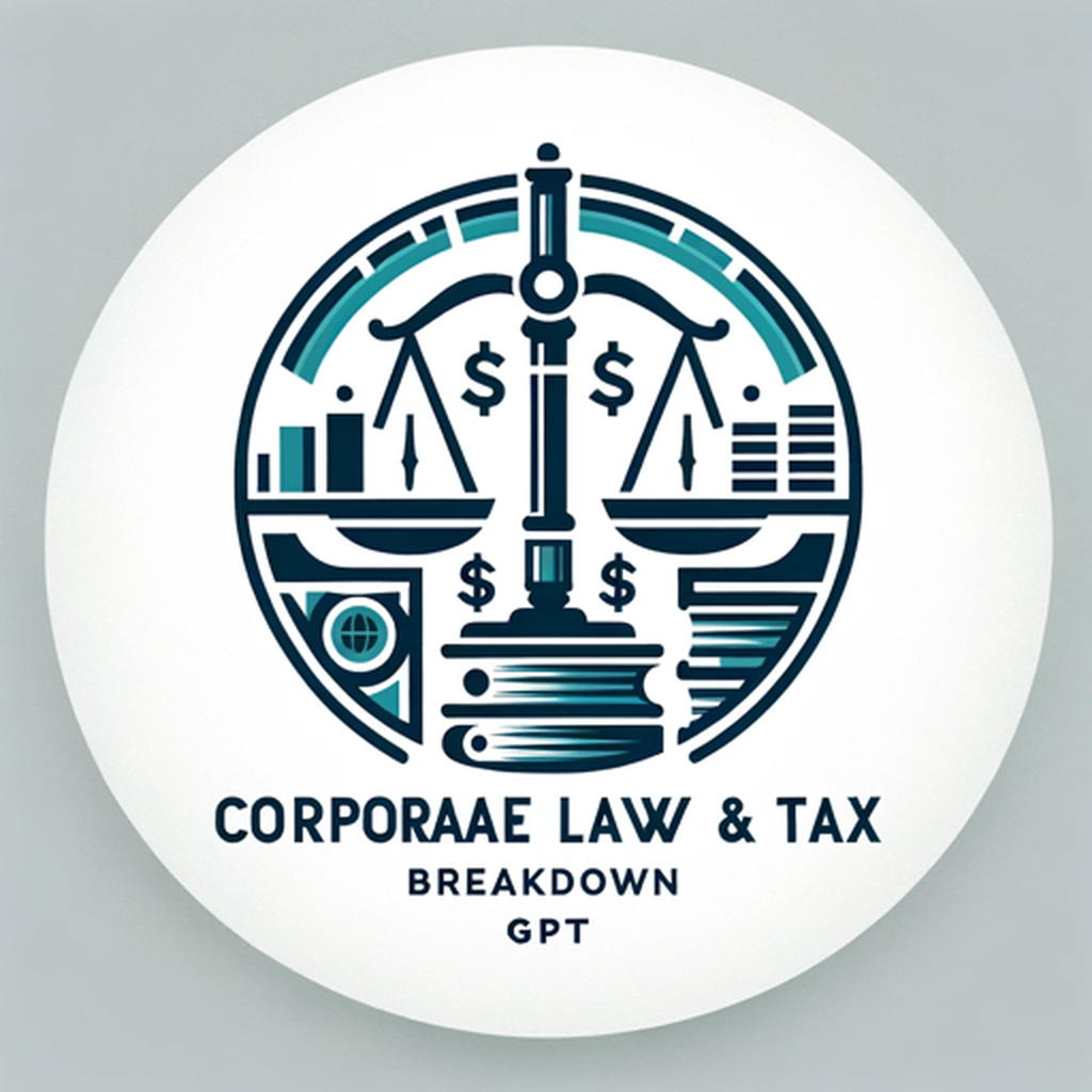 Corporate Law & Tax Breakdown Expert GPT icon