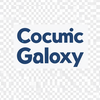 Cosmic Galaxy letter text icon