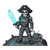 Cosmic Skeleton Pirate icon