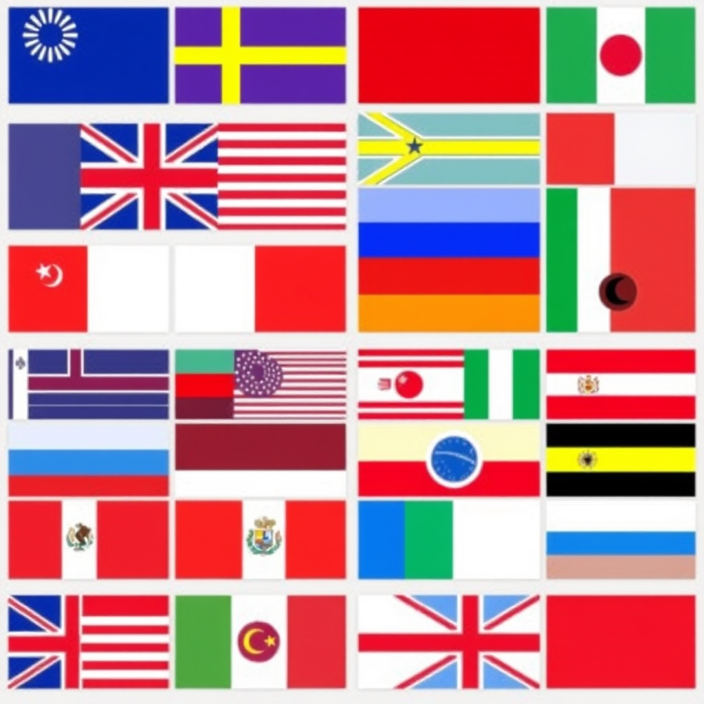 country flags