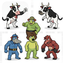 courage the cow dog tv show enemy idea gener