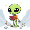 Create aliens cartoon tv shows icon