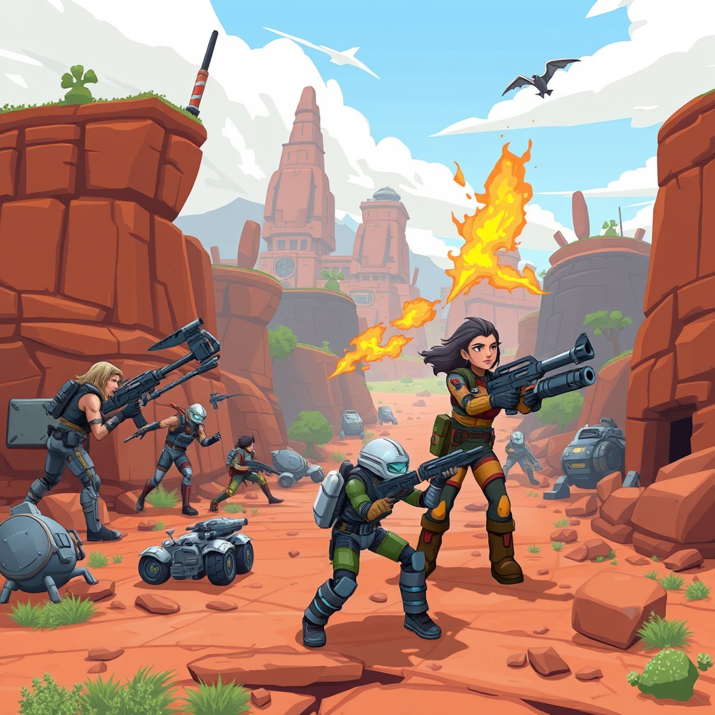 create borderlands 2009 pc game illustration