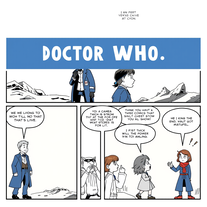 create doctor who comics stripes